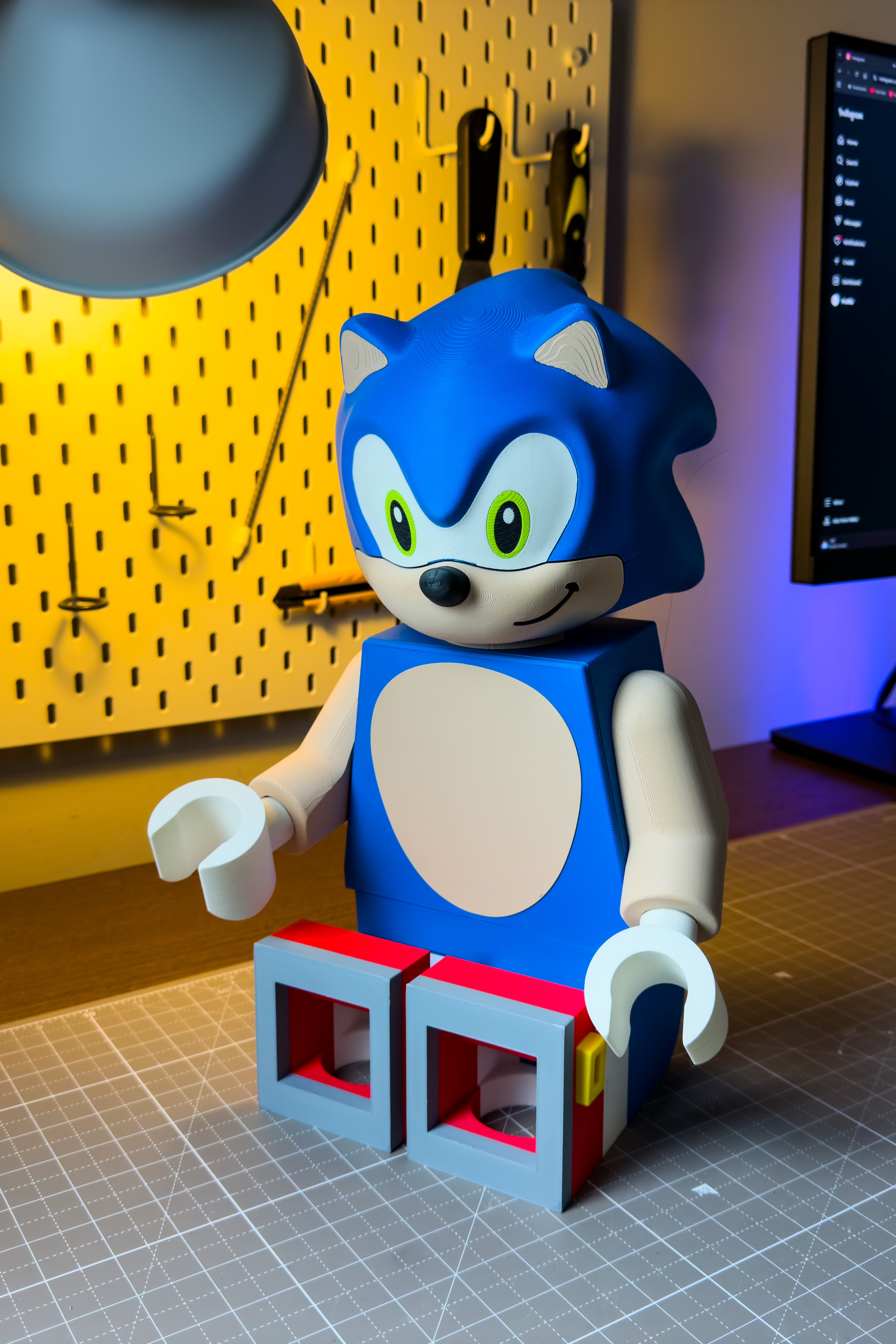 Sonic the Hedgehog Modular Figure 3d model