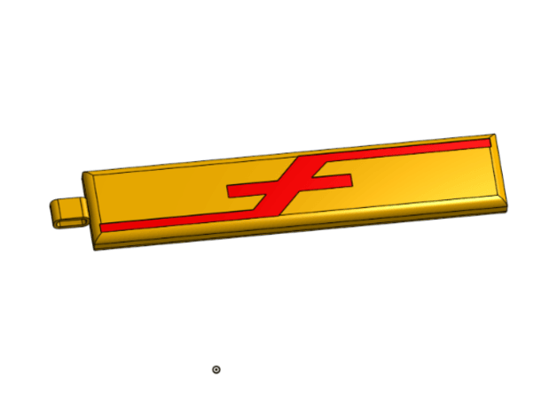 Tact Op Destiny Pendent 3d model