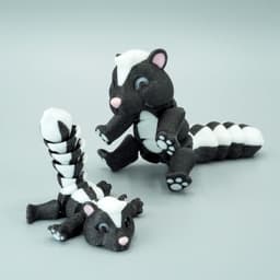 Articulated Skunk 3d model