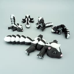 Articulated Skunk 3d model