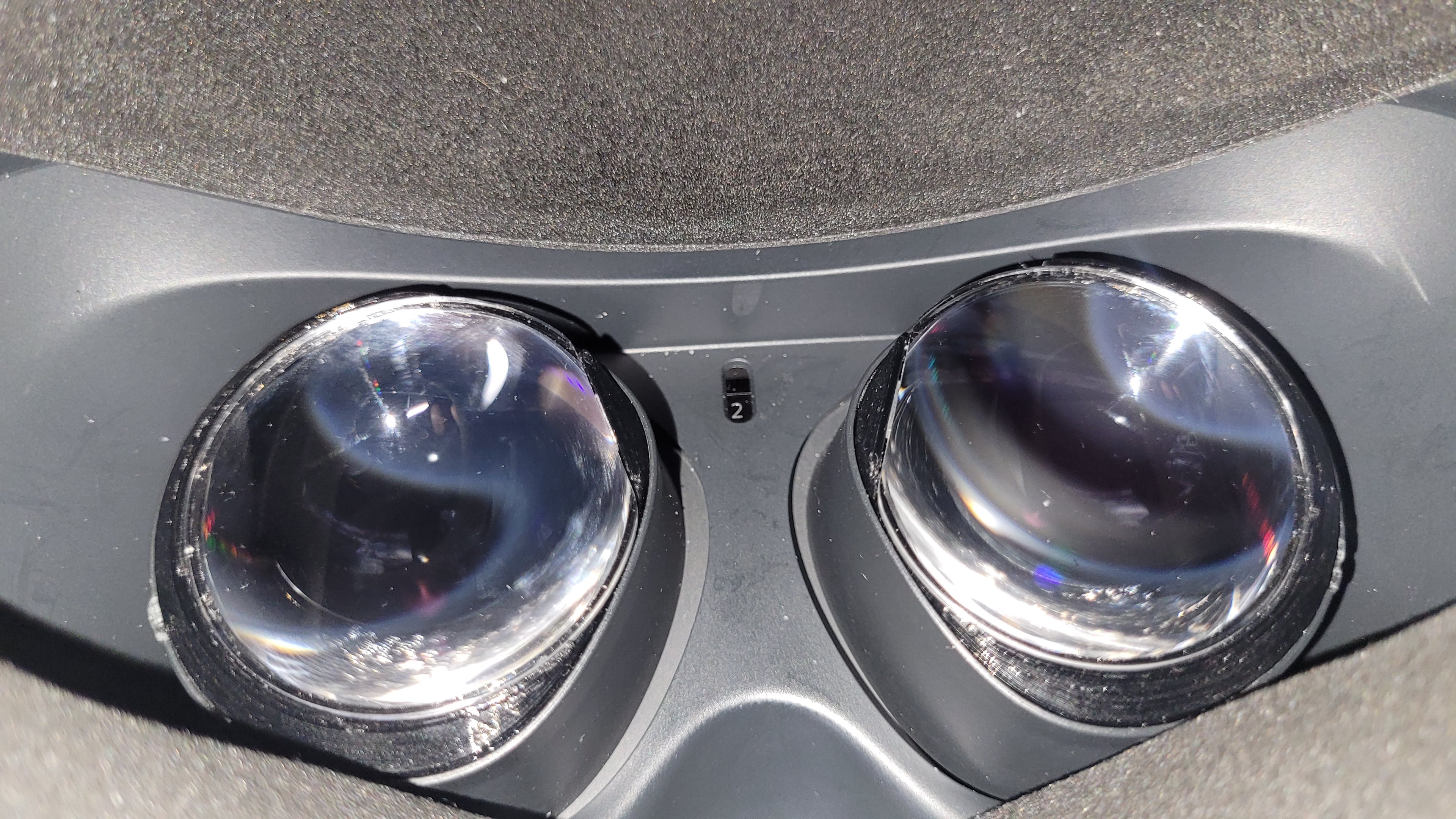 Quest 2/3s vive lens mod to Quest 3d model