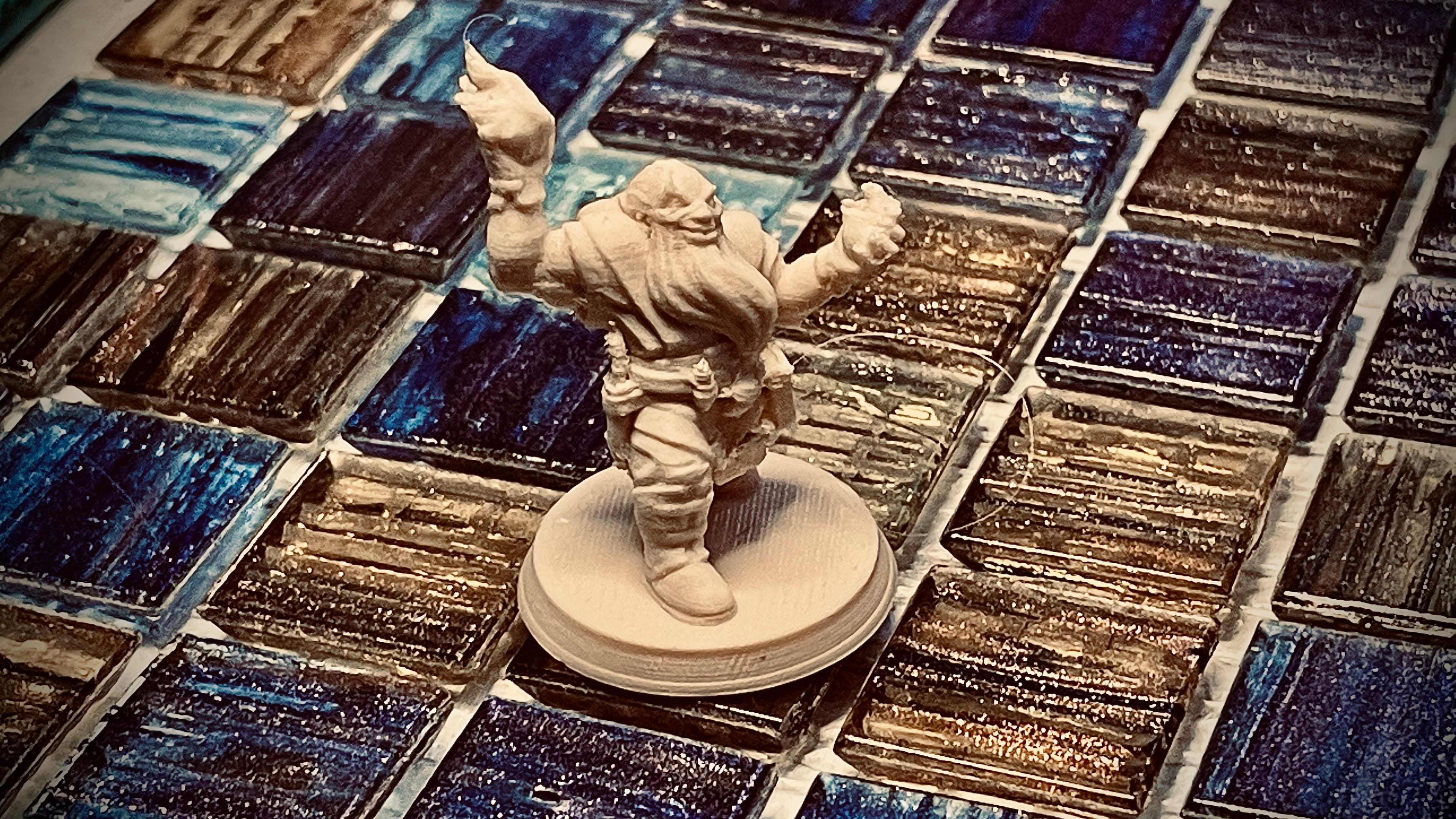 Shaxire the Wizard - Printed at 0.07mm layer height with Polymaker Polylite Cream PLA - 3d model