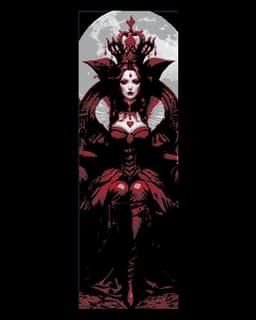 The Red Queen - Set of 3 bookmarks 3d model