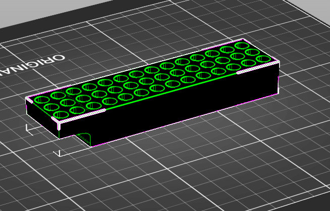 Ender-3v2 Volcano Nozzle Tray Insert(s) 3d model