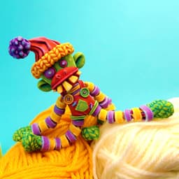 Creepy Sock Monkey 3d model