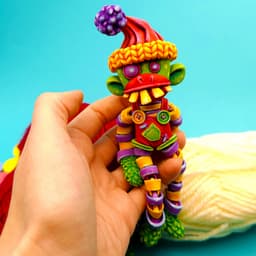 Creepy Sock Monkey 3d model