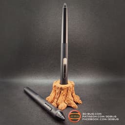 Artistic Wacom Pen Holder 3d model