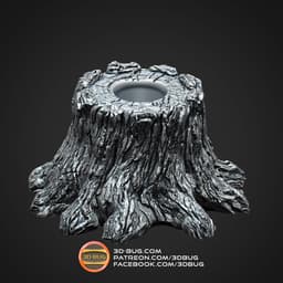 Artistic Wacom Pen Holder 3d model