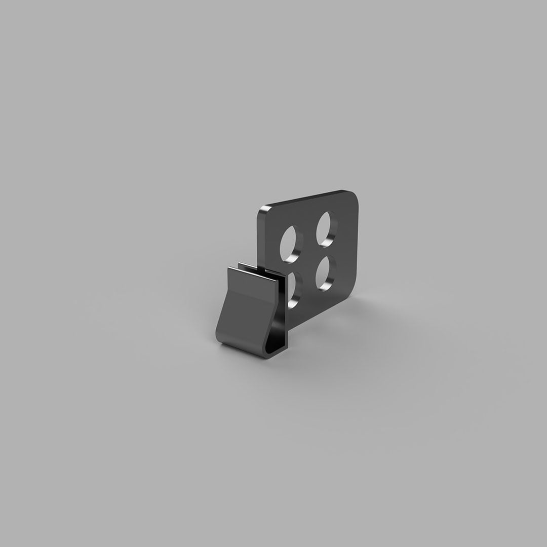 Adjustable Refrigerator Storage Divider 3d model