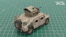 M1114 HMMWV 4x4 Military Truck 3D Print STL Model 3d model