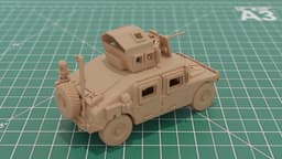 M1114 HMMWV 4x4 Military Truck 3D Print STL Model 3d model