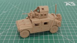 M1114 HMMWV 4x4 Military Truck 3D Print STL Model 3d model