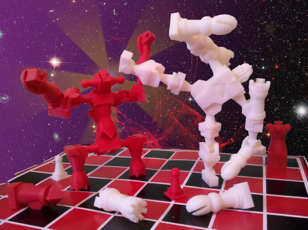 Chessbot Monster (Formerly Action #Chess) 3d model