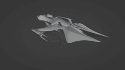PROJECT MANTARAY STARSHIP FOR 3D PRINT 3d model