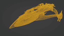 PROJECT MANTARAY STARSHIP FOR 3D PRINT 3d model
