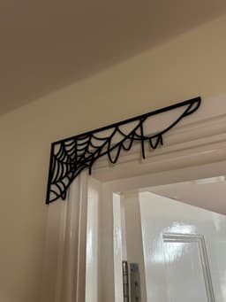 Cobweb Halloween decoration 3d model