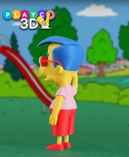 Milhouse Houten 3d model