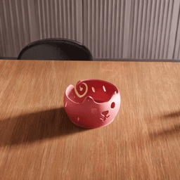 Cat Succulent Planter Flower Pot 3d model