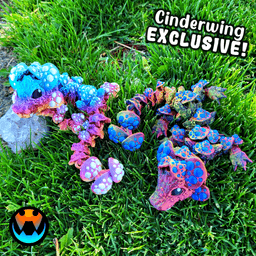 Baby Mushroom Dragon 3d model