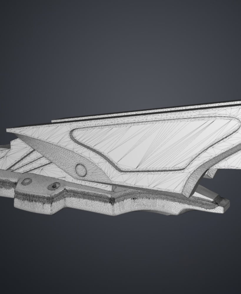 Fugitive Predator's Gauntlet Blade - The Predator 3d model