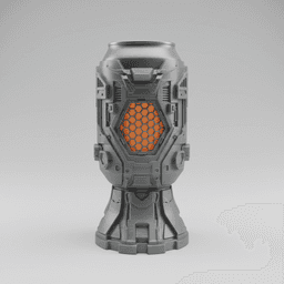 hex core guardian can coozie 3d model