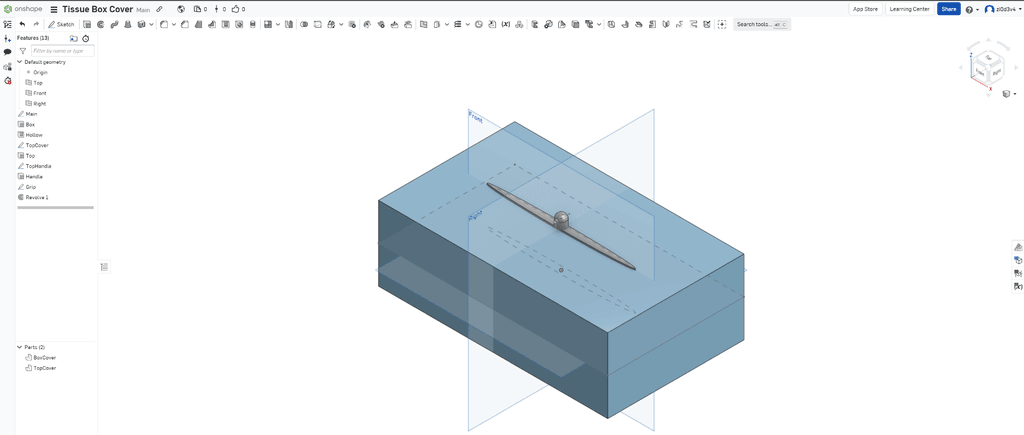 Tissue Box 3d model