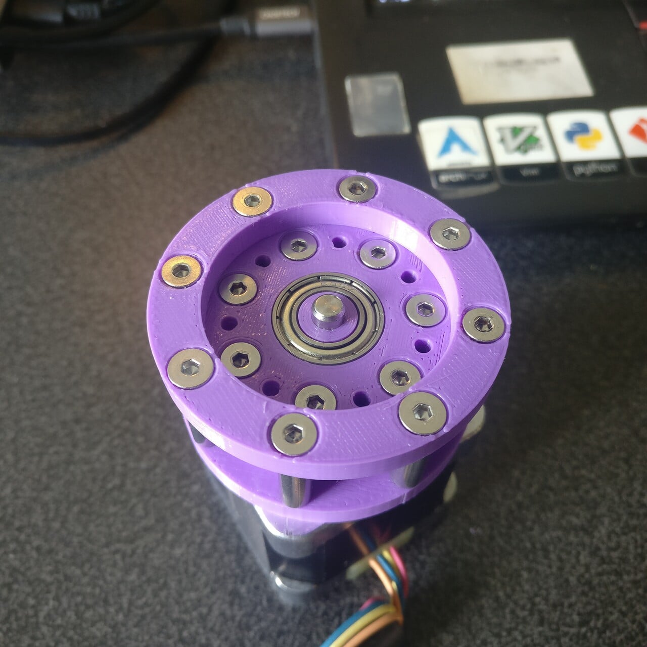 NEMA-17 Cycloidal Gearbox - The gearbox without the output hub. - 3d model