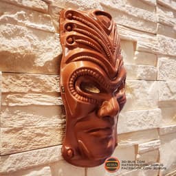 Decorative wall mask 3d model