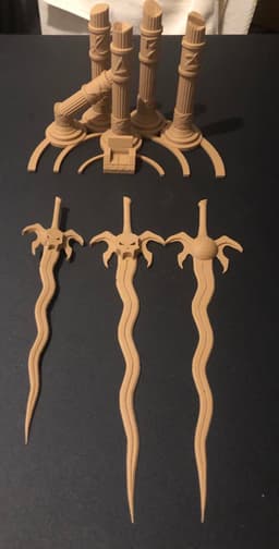 Pillars of Nosgoth Sword Stand 3d model