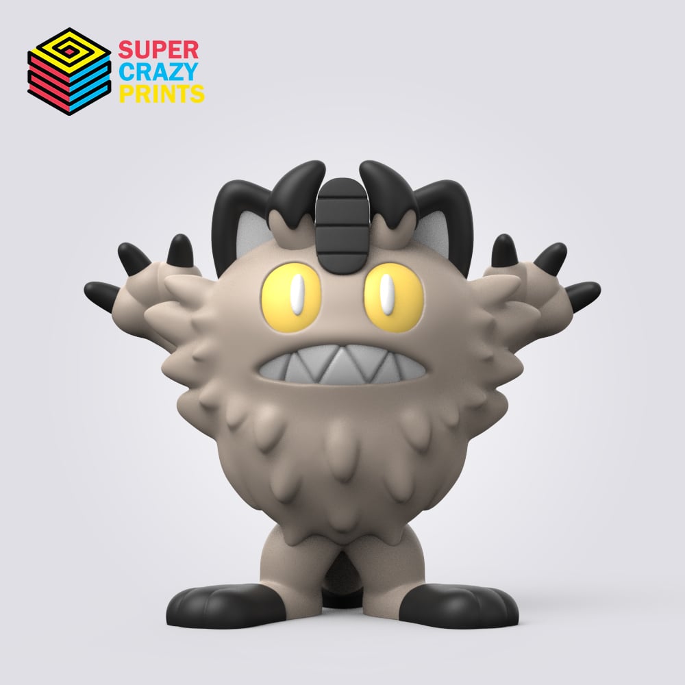 Galarian Meowth 3d model
