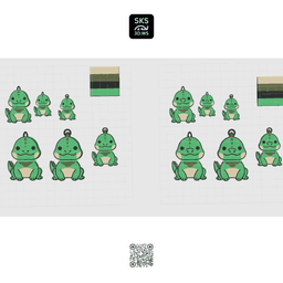 The Complete Iguana Fidget Pack 3d model