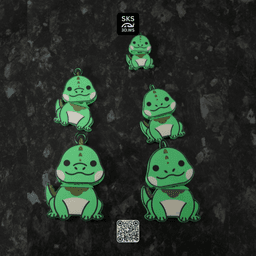 The Complete Iguana Fidget Pack 3d model