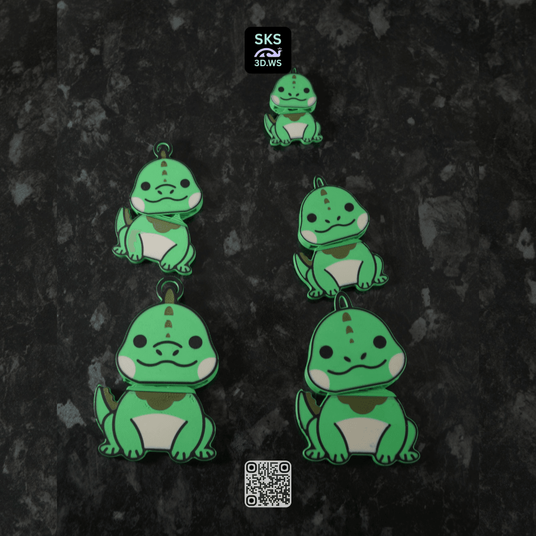 The Complete Iguana Fidget Pack 3d model