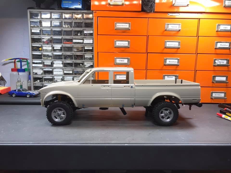 RC4WD Trailfinder 2 Mojave LWB Chassis Stretch 3d model