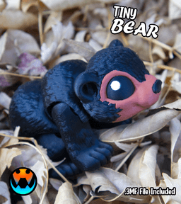 Tiny Bear 3d model
