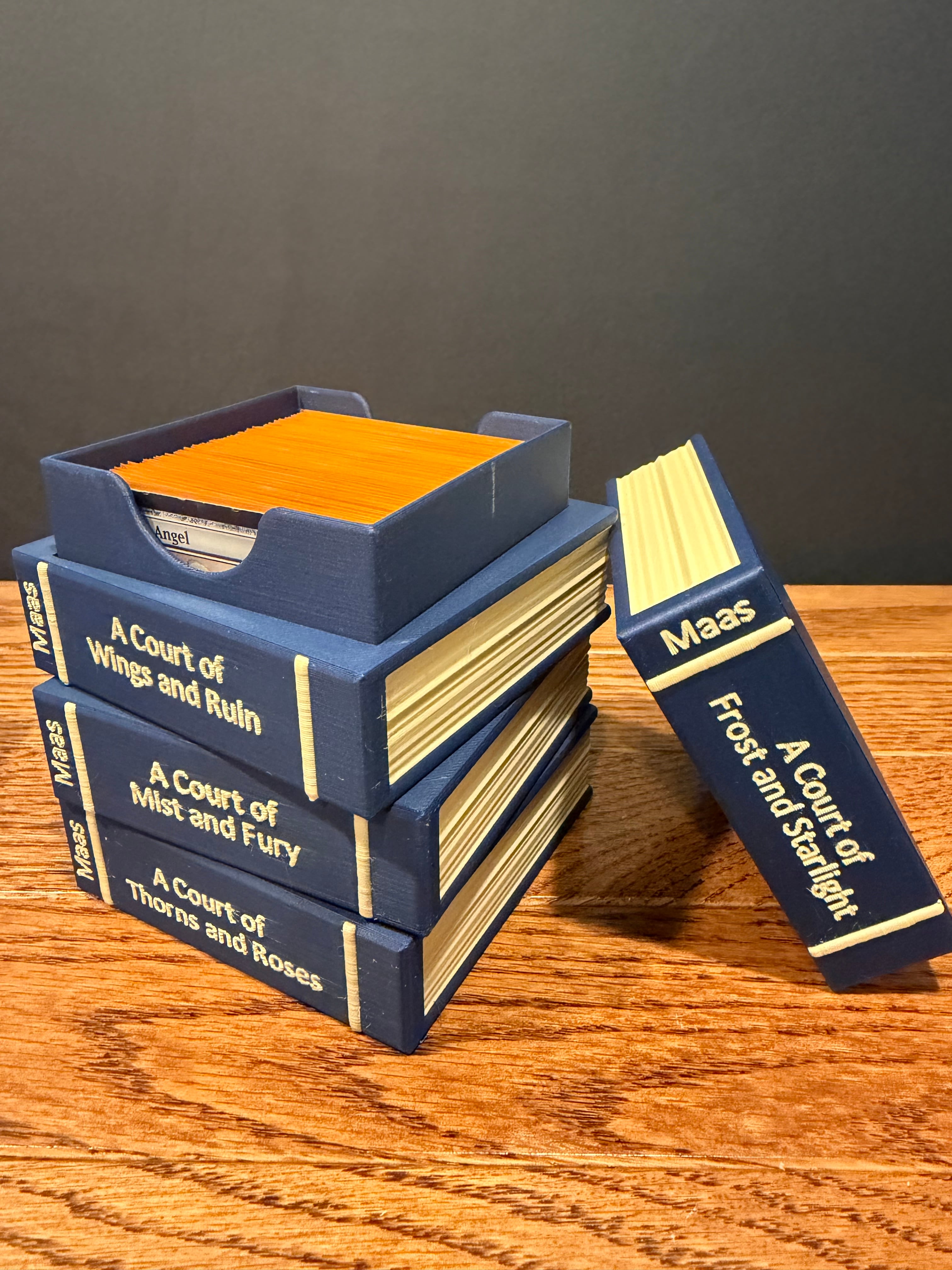 ACOTAR Inspired Book Deck Box 3d model