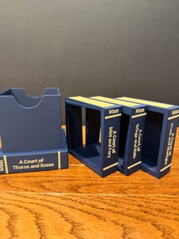 ACOTAR Inspired Book Deck Box 3d model