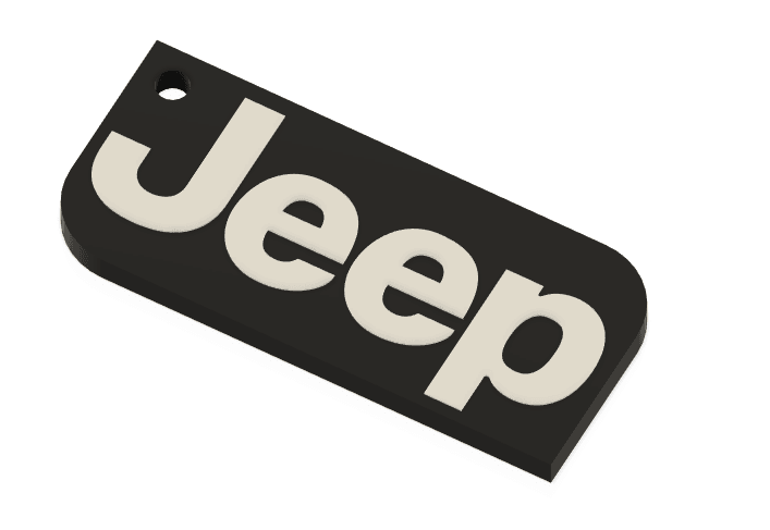 Keychain: Jeep I 3d model