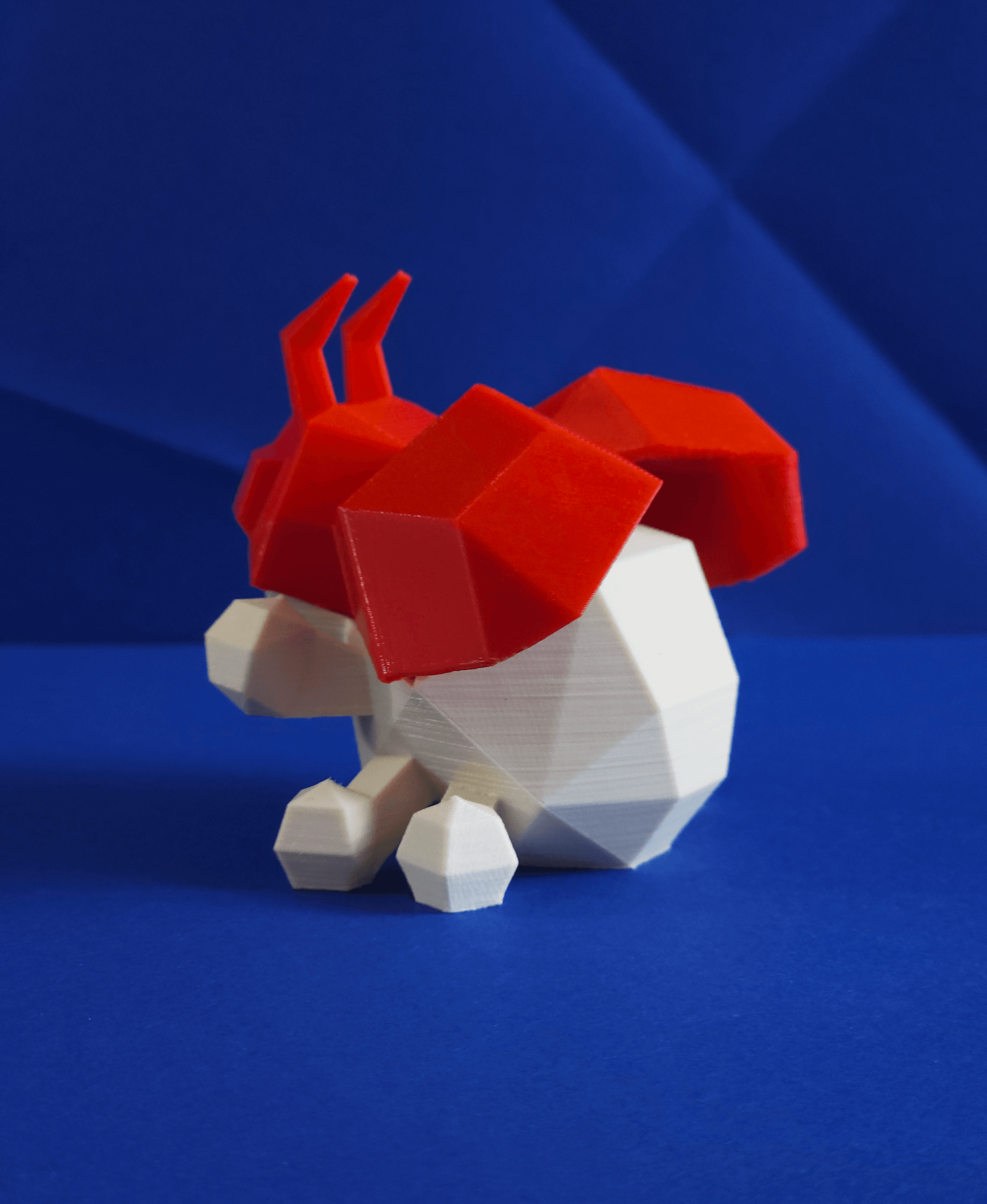 Ledyba Low Poly Pokemon 3d model