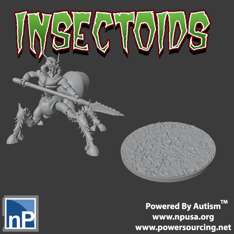 Insectoid Warrior 3d model
