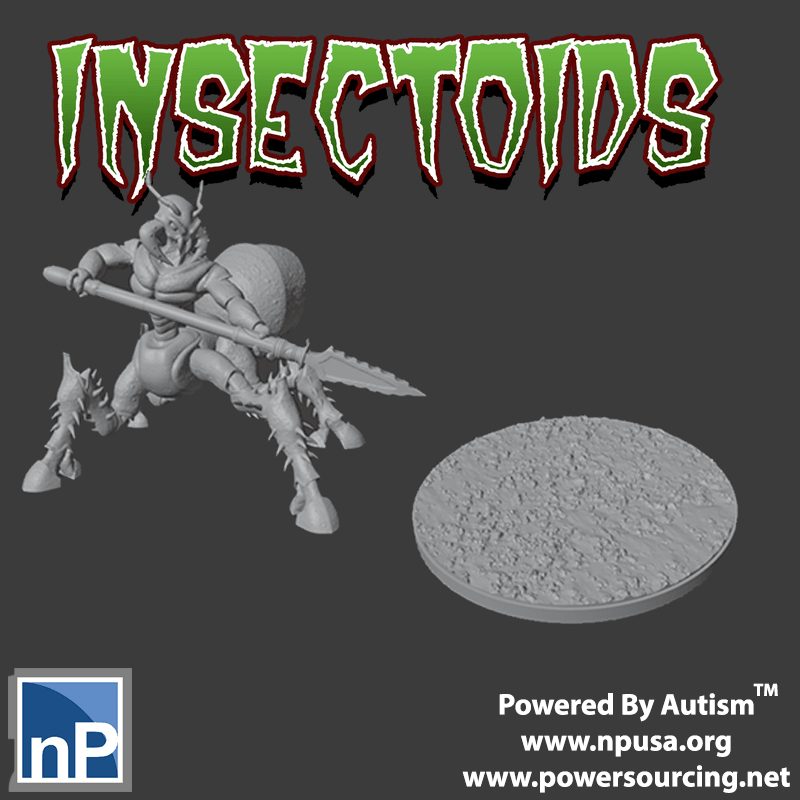 Insectoid Warrior 3d model