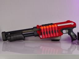 Nerf Magnus Shotgun 32mm PVC Pipe adapter 3d model