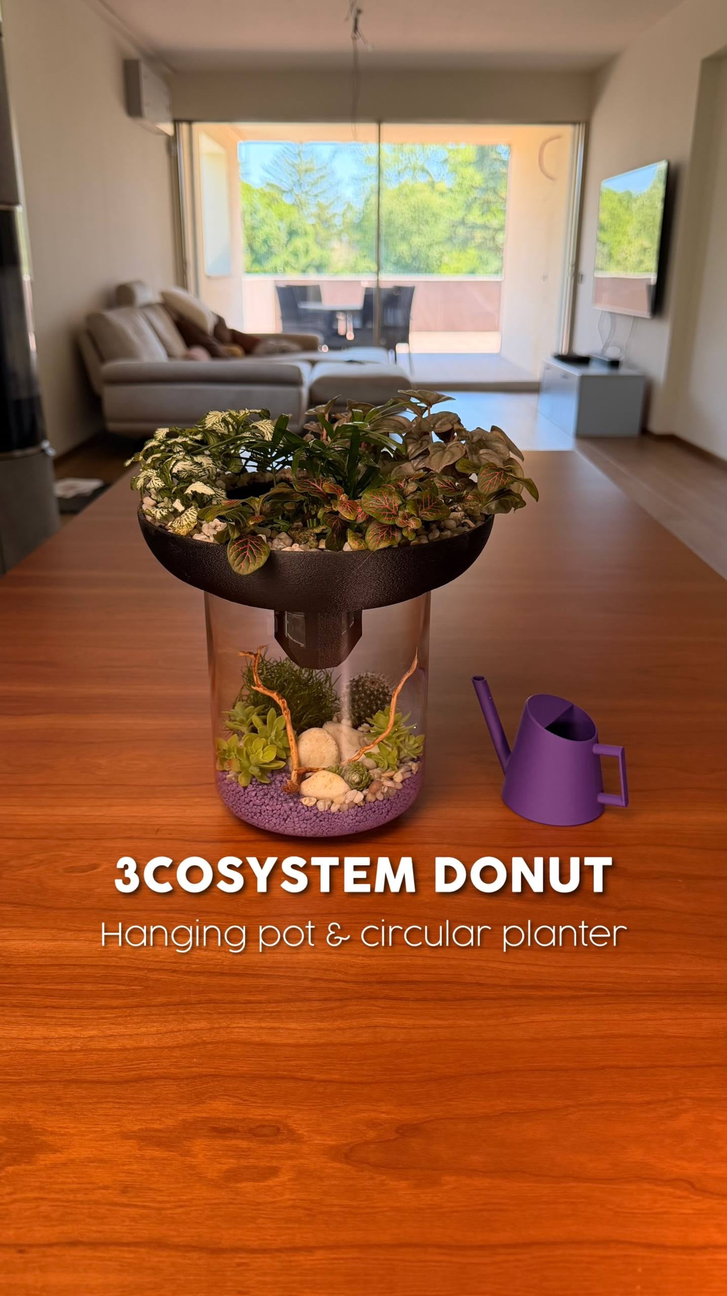 3COSYSTEM | A 3-TIER TERRARIUM 3d model