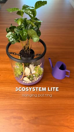 3COSYSTEM | A 3-TIER TERRARIUM 3d model
