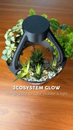 3COSYSTEM | A 3-TIER TERRARIUM 3d model