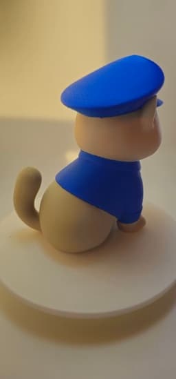 Cop Cat 3d model