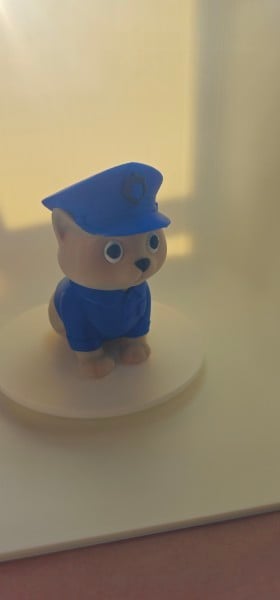 Cop Cat 3d model