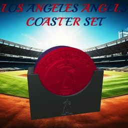 Los Angeles Angels Coaster Set (MLB) 3d model