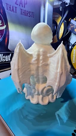 Cthulhu Ritual Offering Bowl - Gothic DnD Decor 3d model