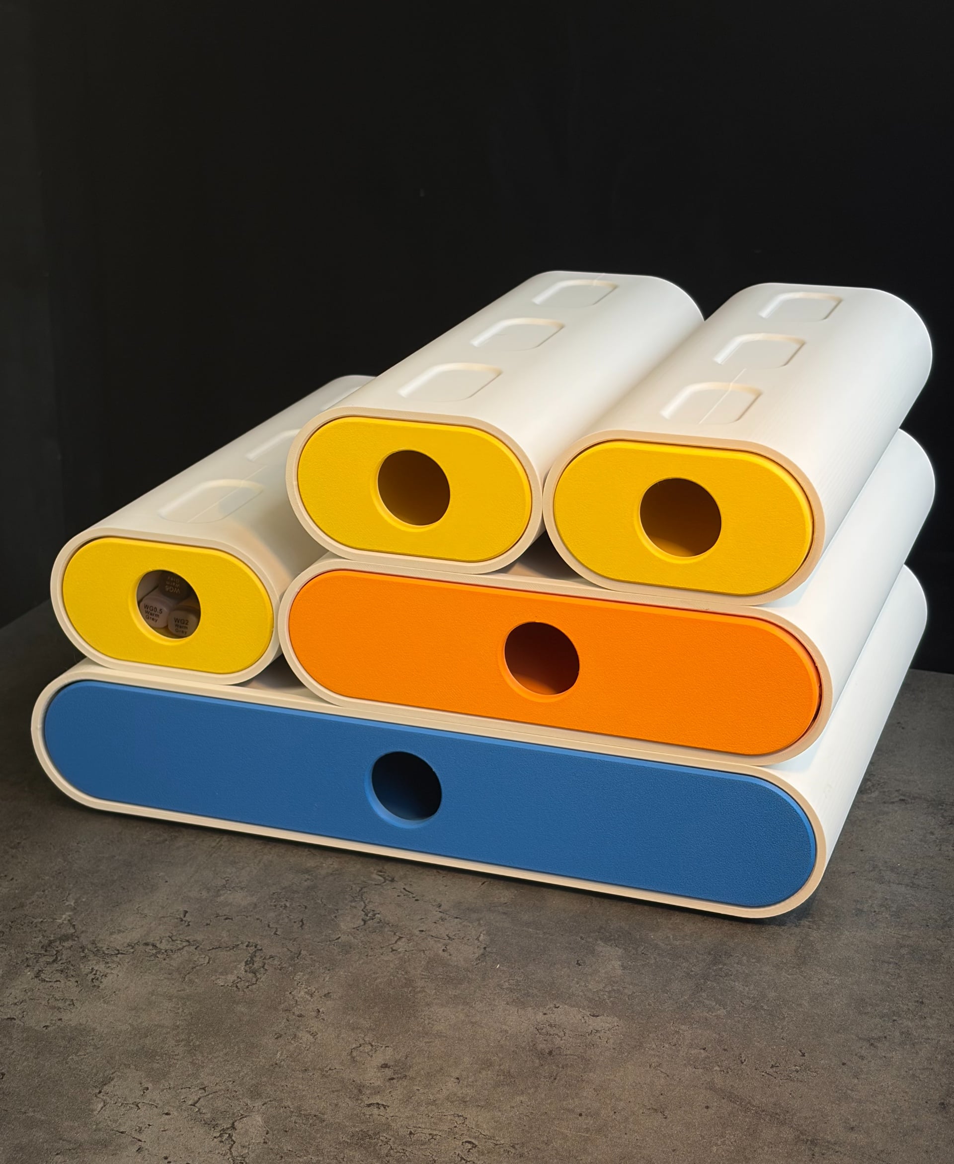 UPPA - Modular stackable drawer 3d model